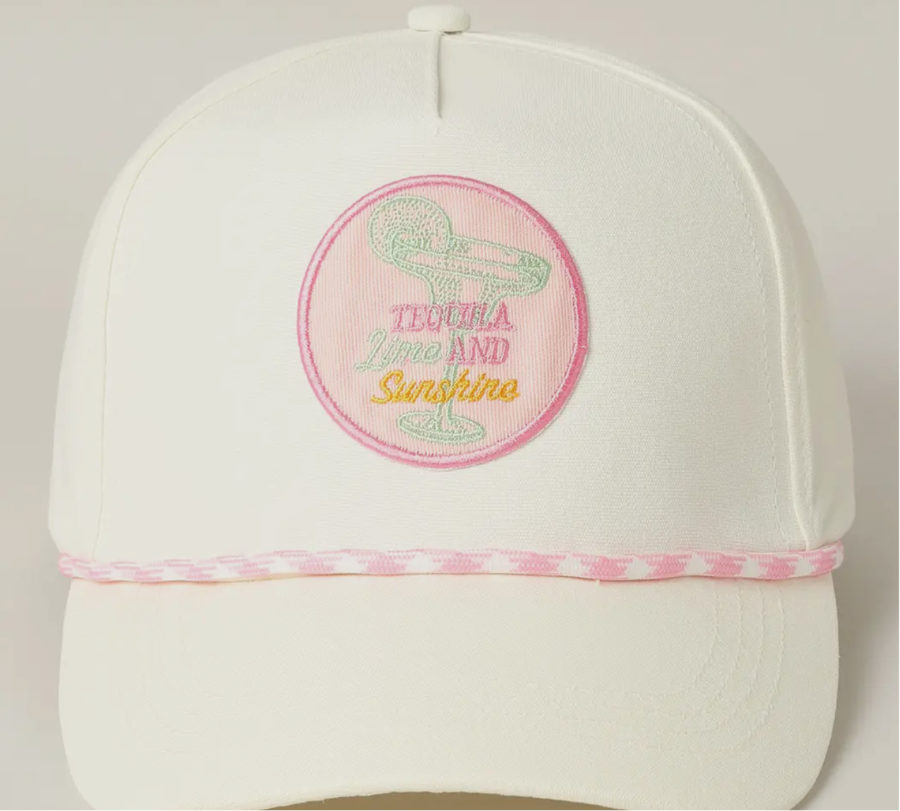 Tequila lime and sunshine trucker hat