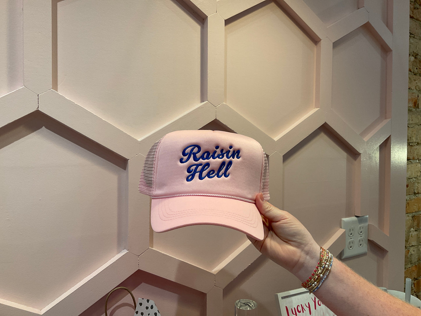 Raisin hell trucker