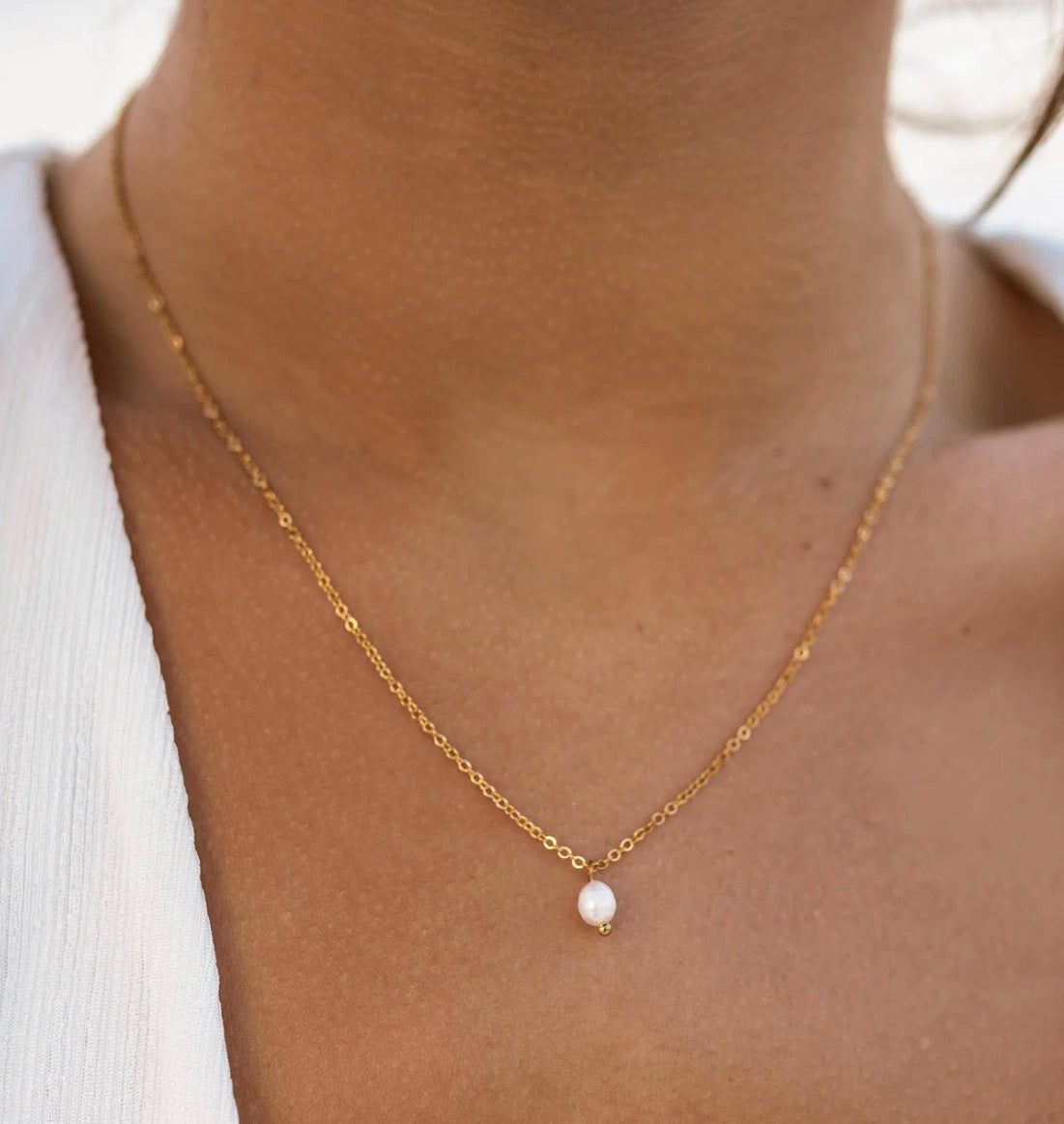 Isla necklace gold alco