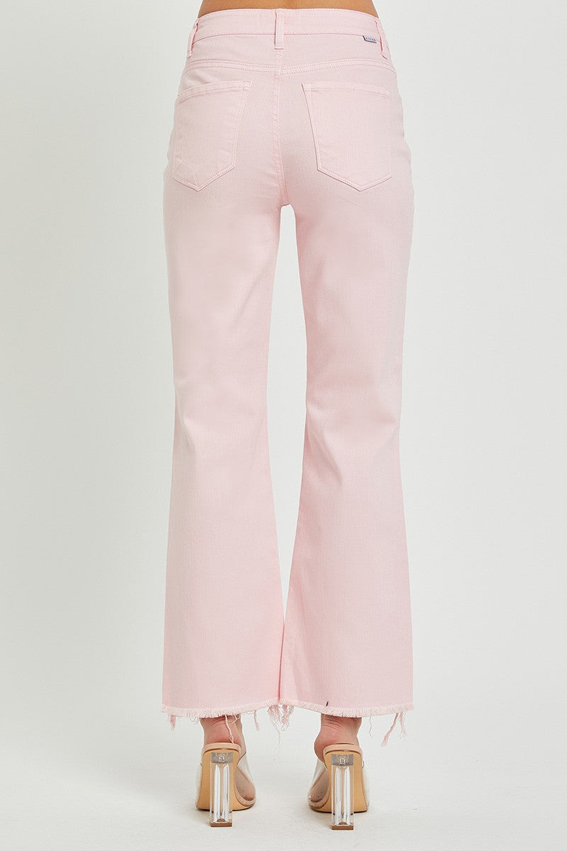 high rise straight pant