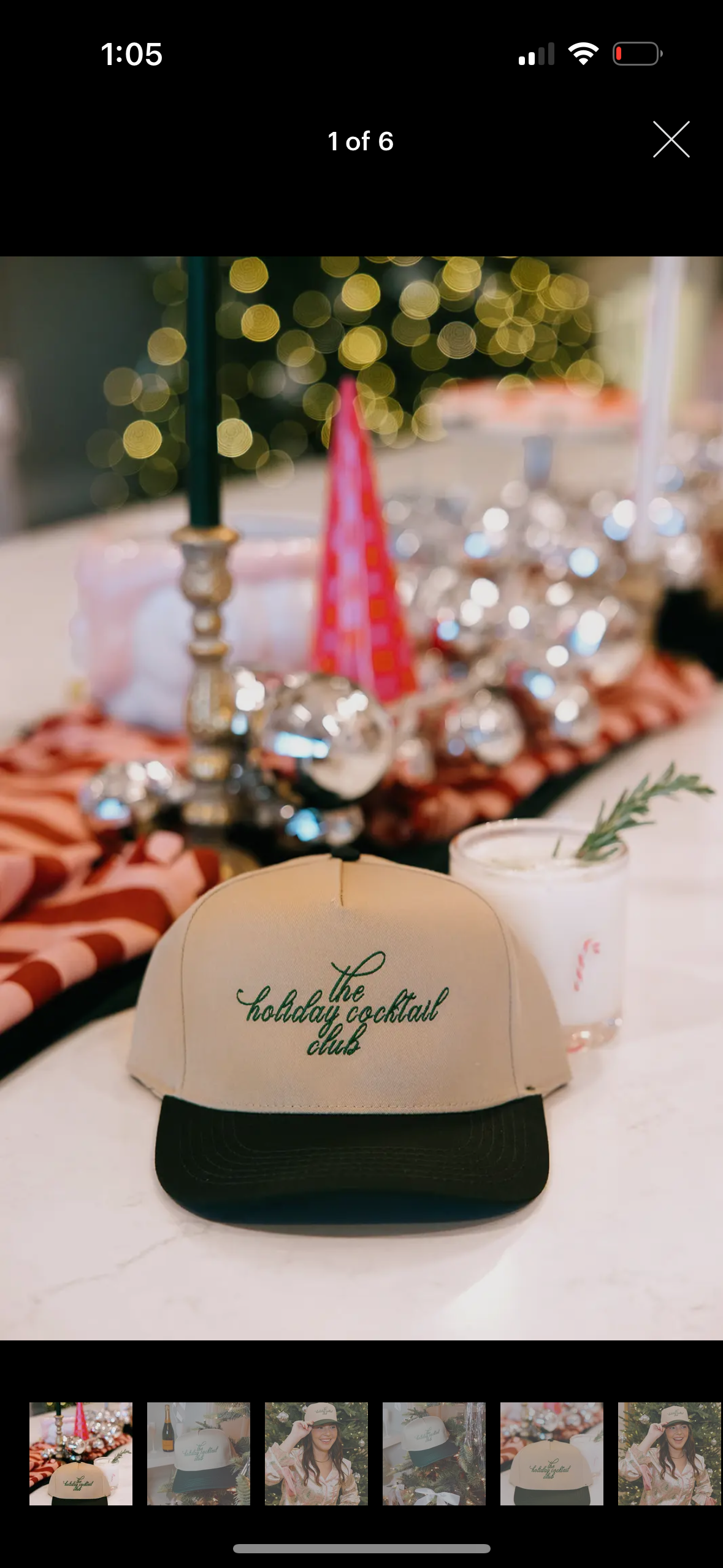 The holiday cocktail trucker