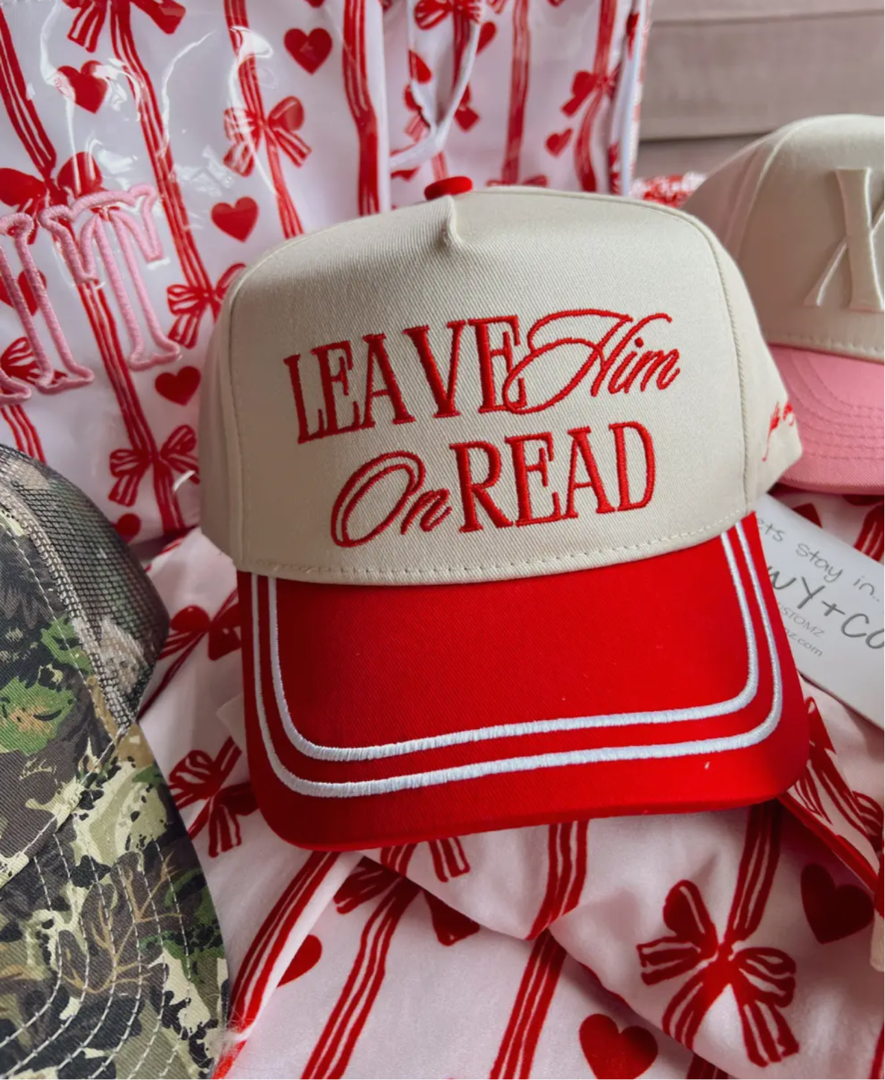 Leave him on read vintage trucker