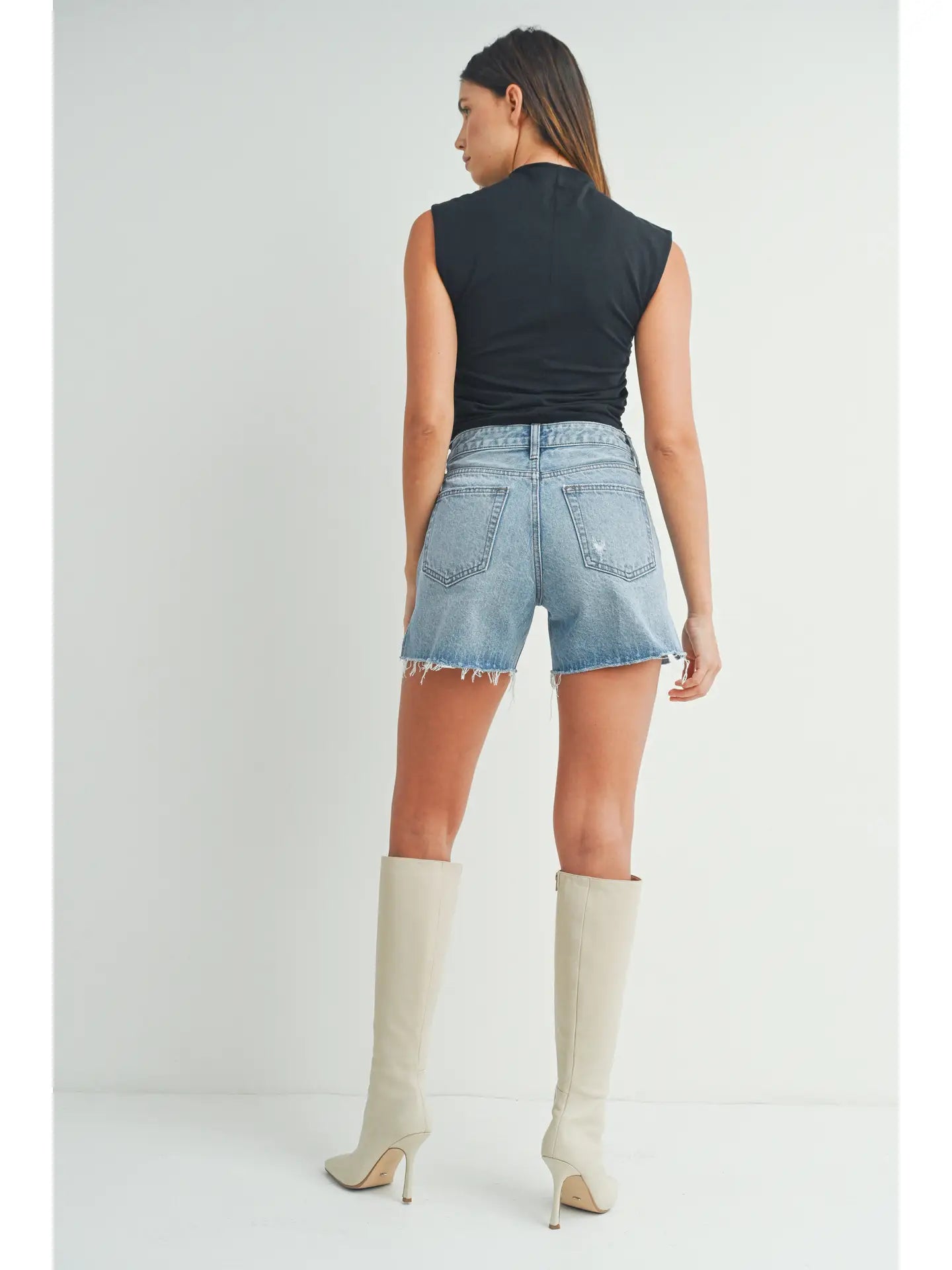 Side Slit Short high rise- medium