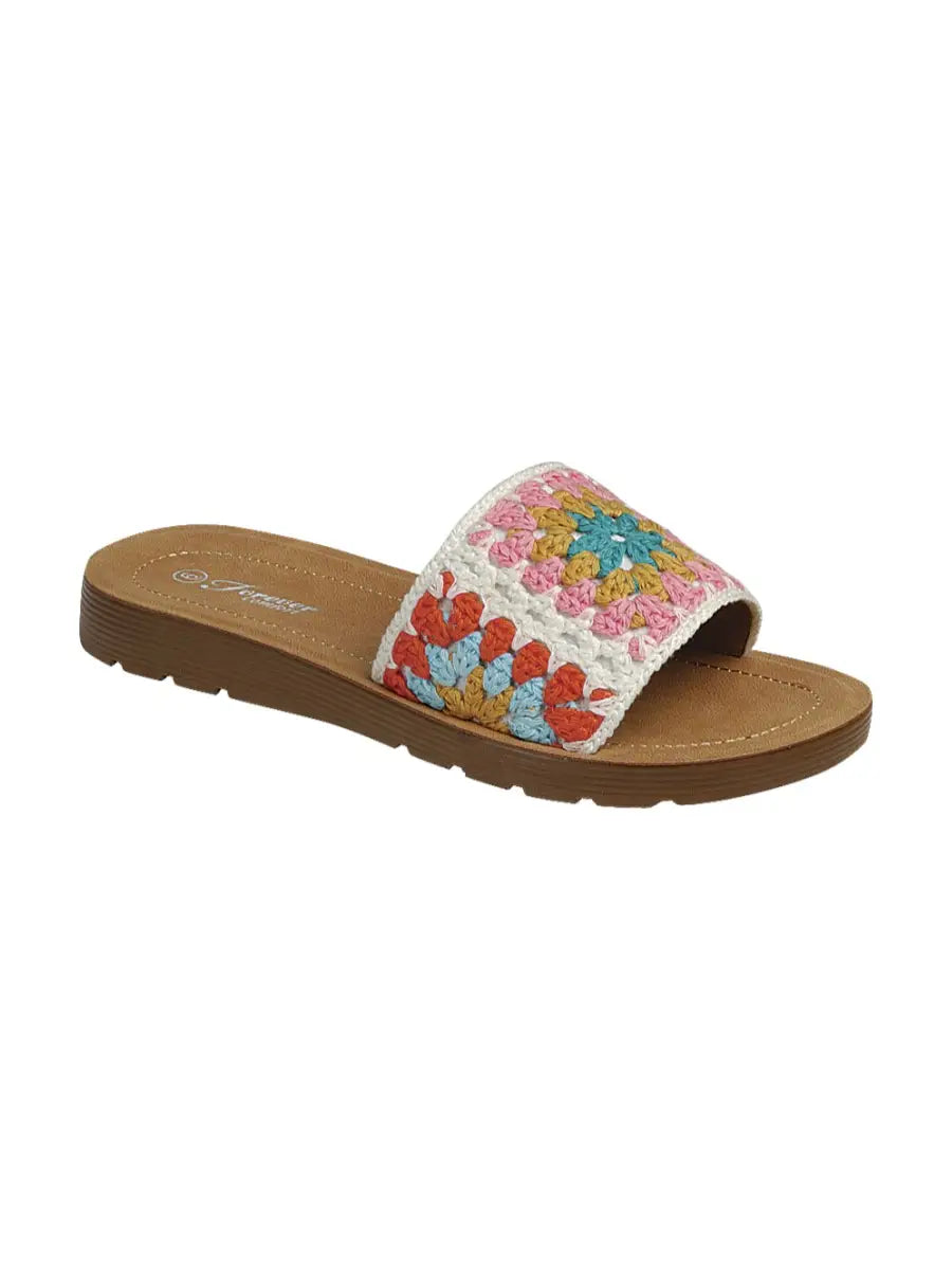 crochet sandal