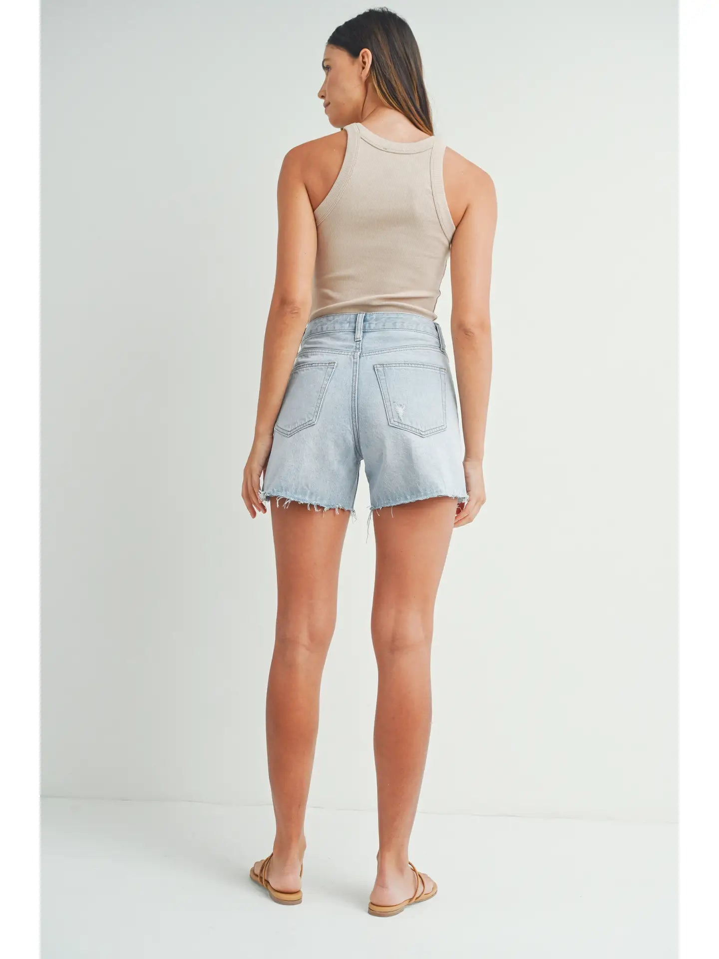 Side Slit Short high rise- light