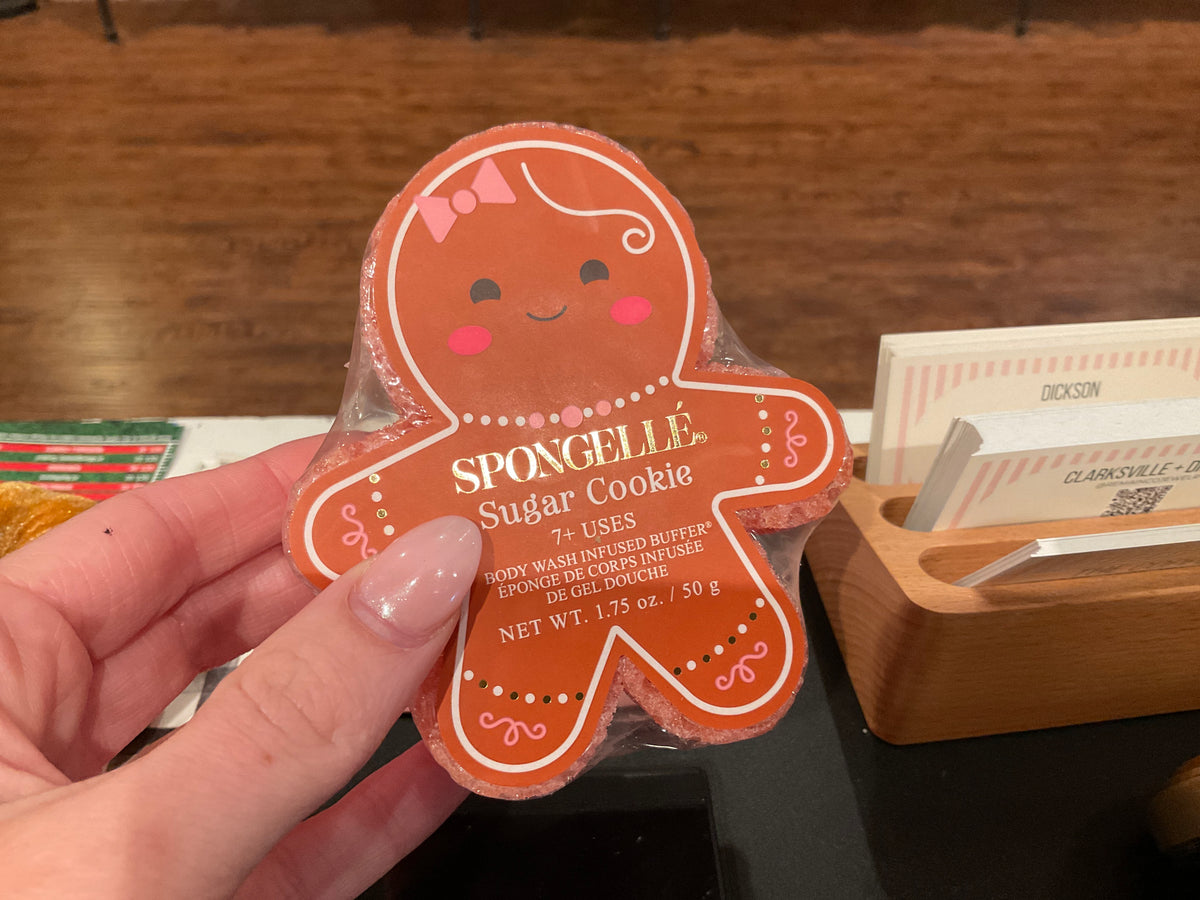 Gingerbread Sugar Cookie Spongelle Buffer