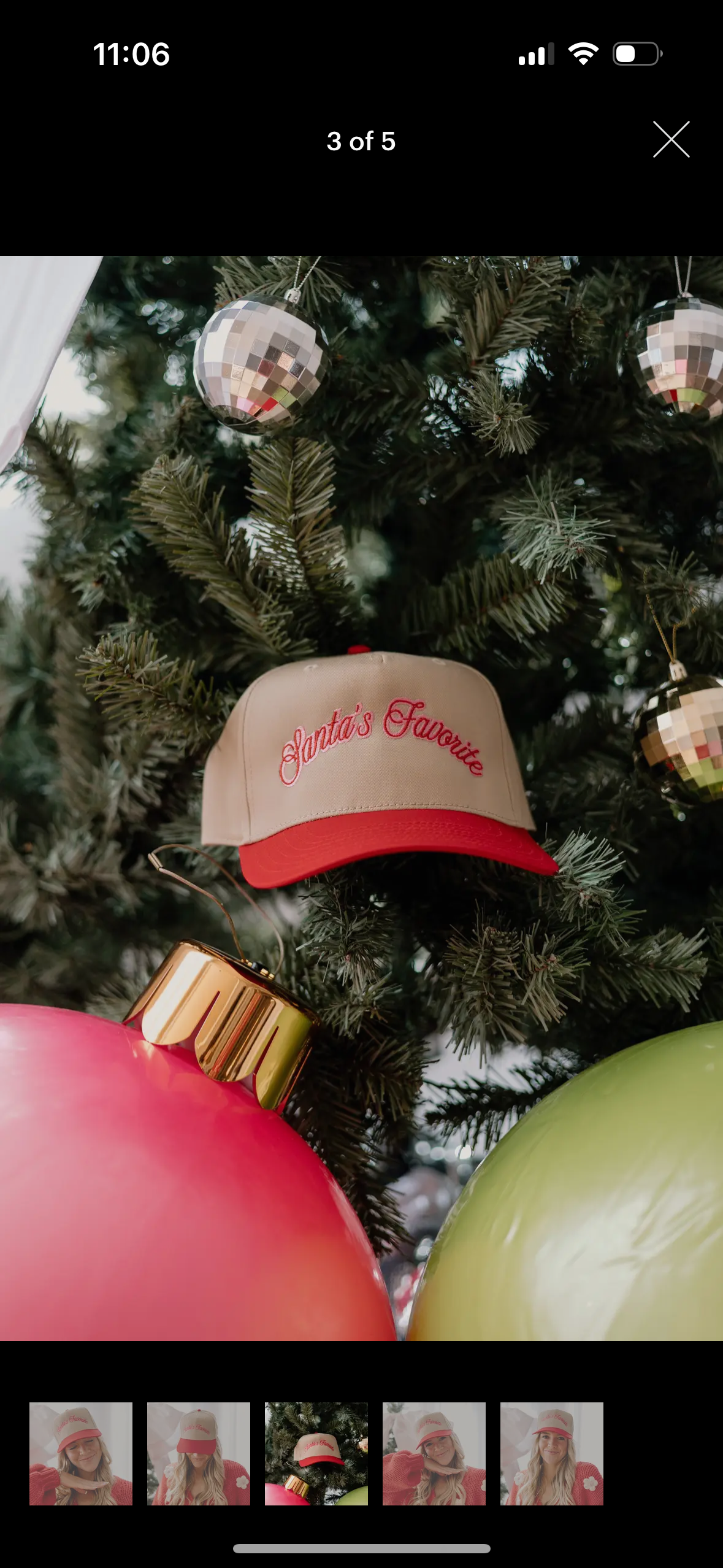 Santa’s favorite trucker hat