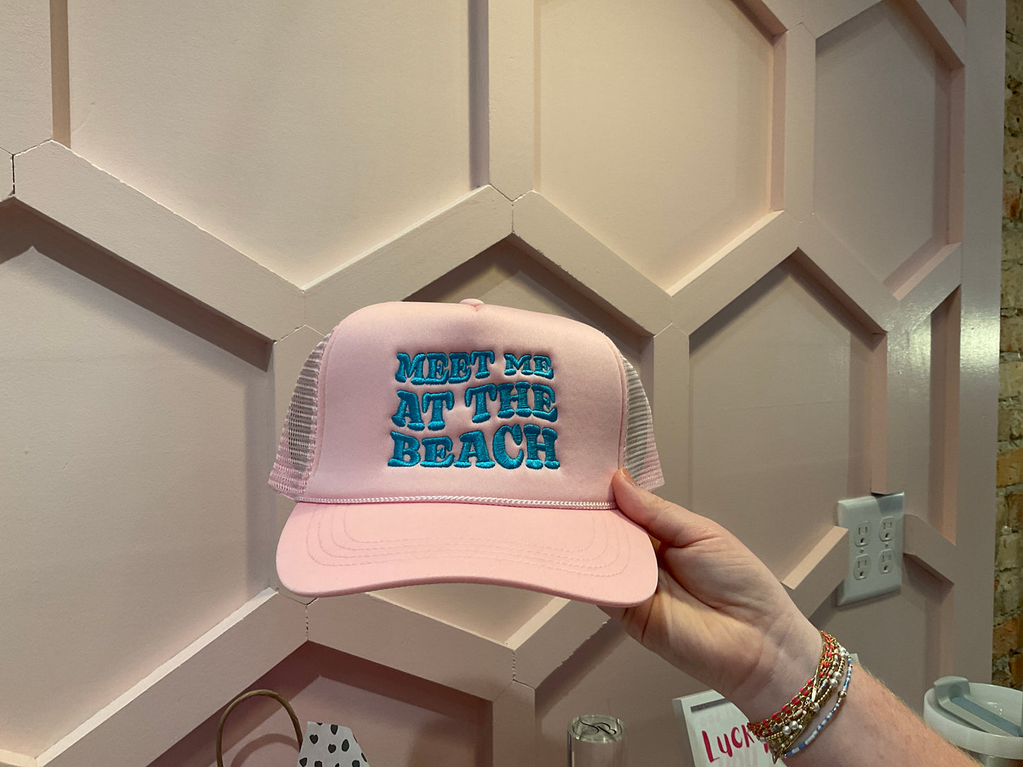 Meet me at the beach trucker