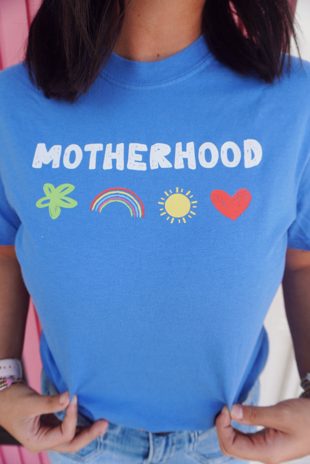Motherhood doodle tee