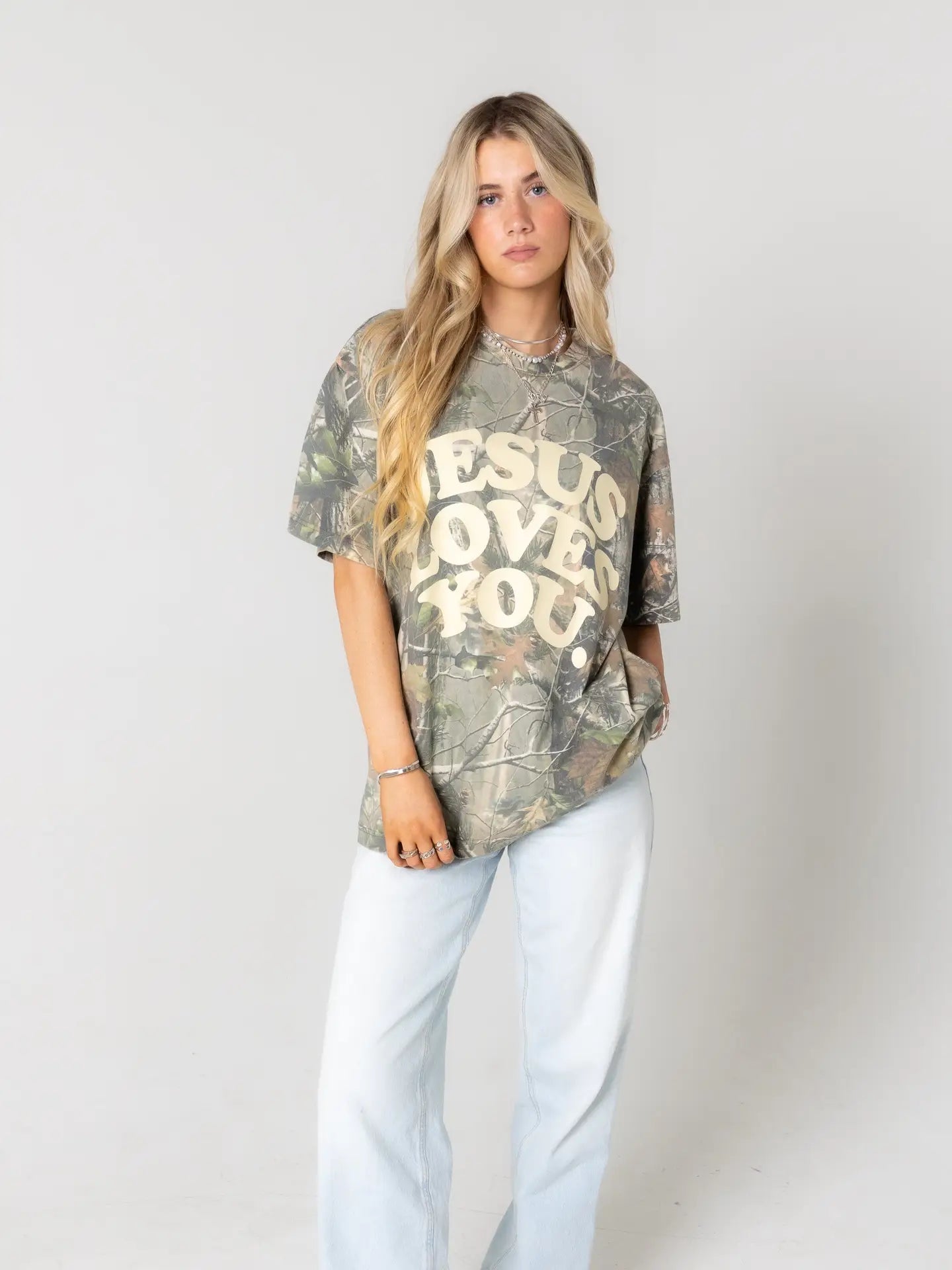 Jesus loves you camo