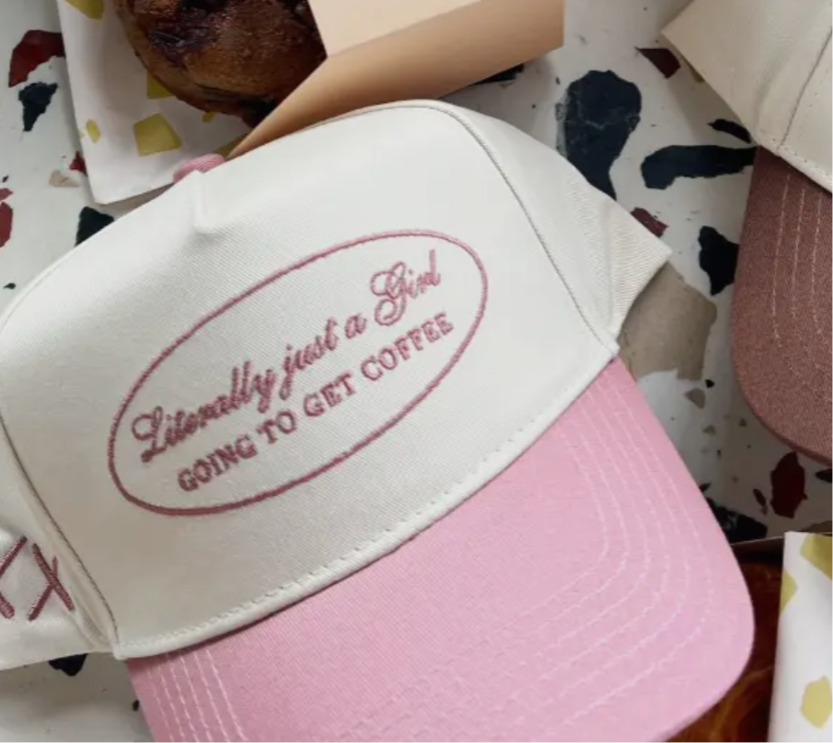 Literally just a girl vintage trucker