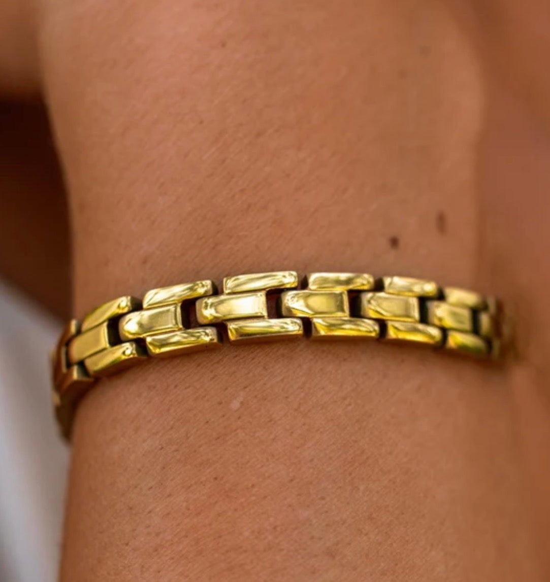 intention bracelet gold alco