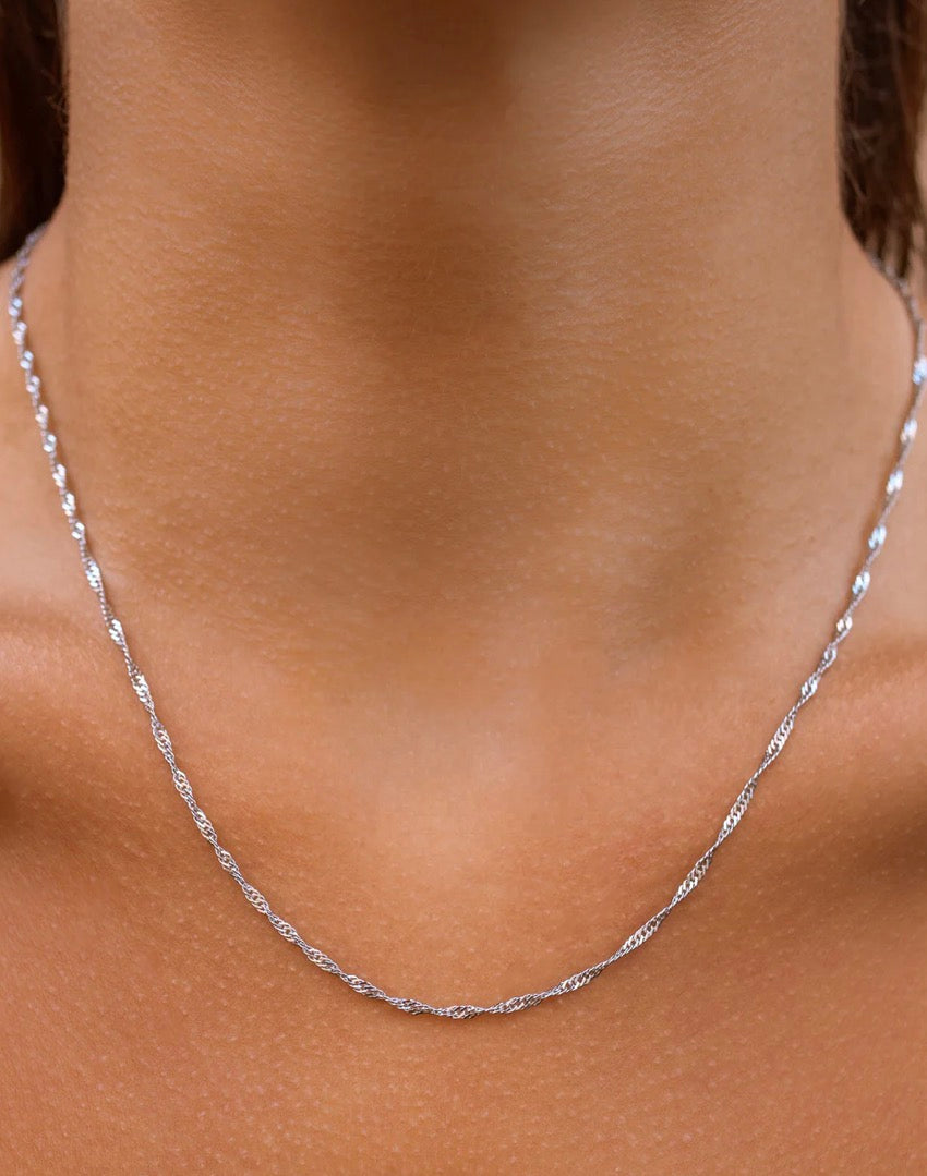 Lane necklace silver alco