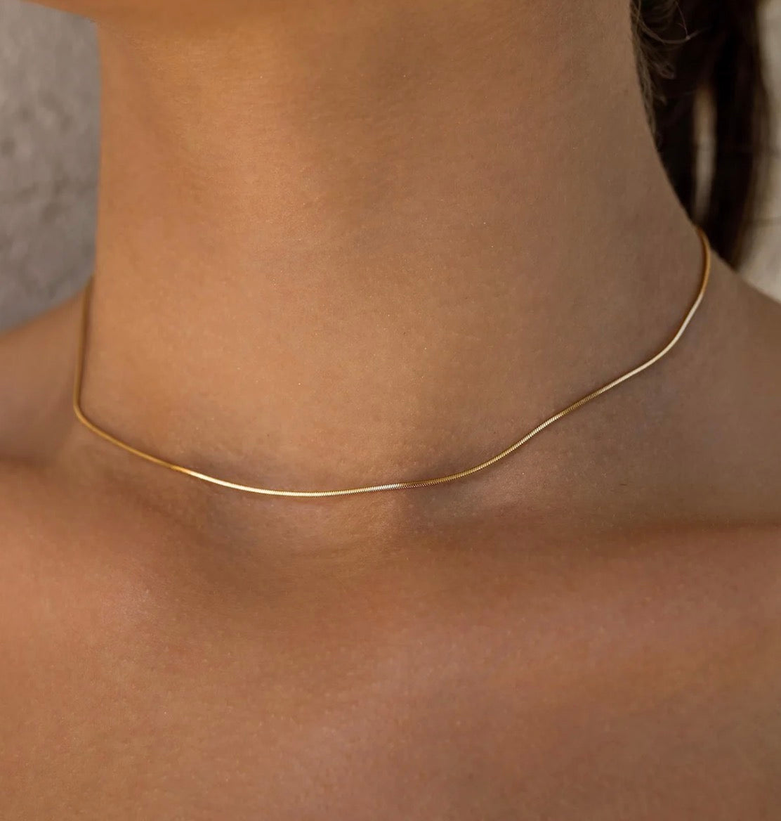 Halo necklace gold alco