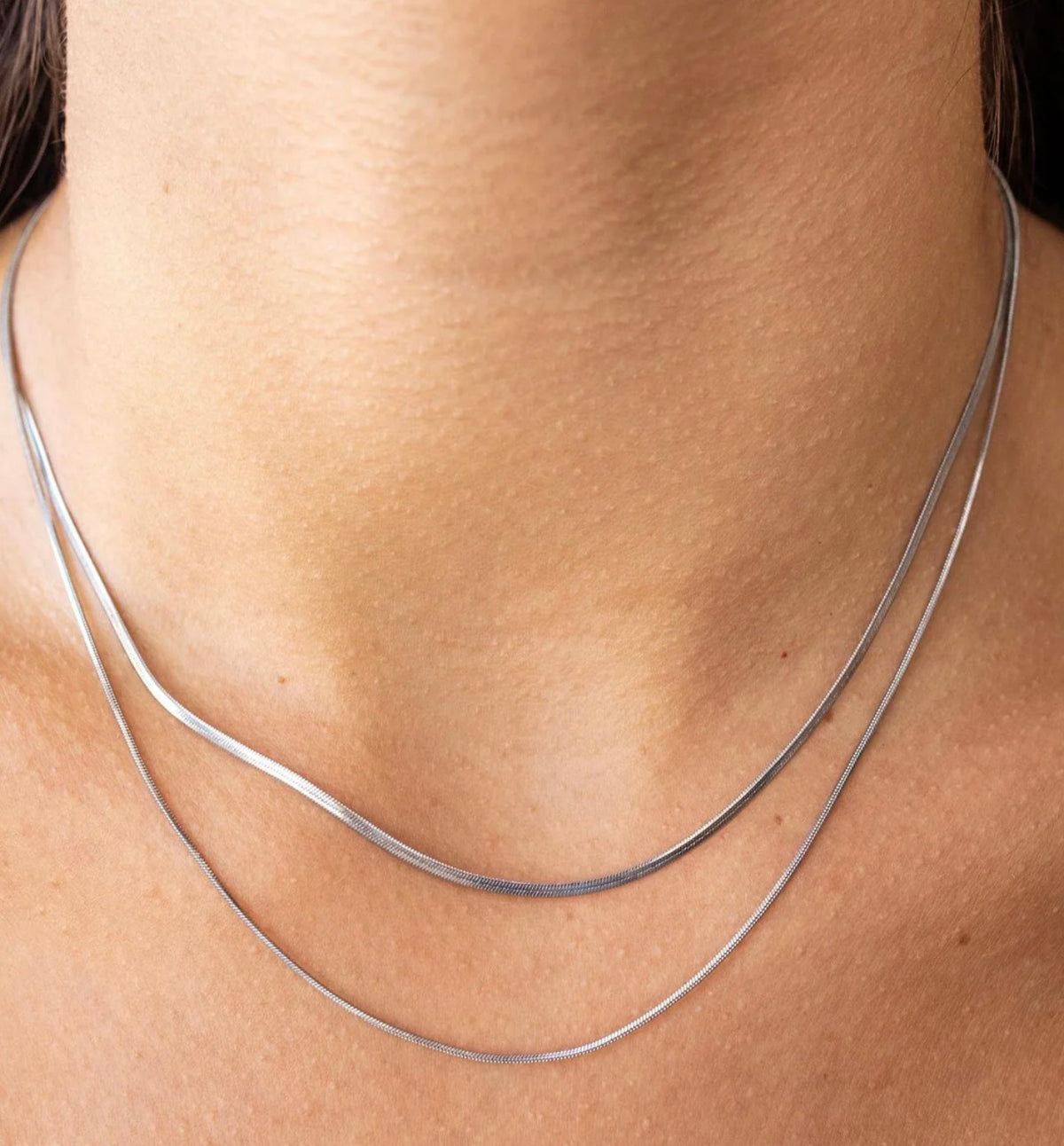 stillness necklace alco silver
