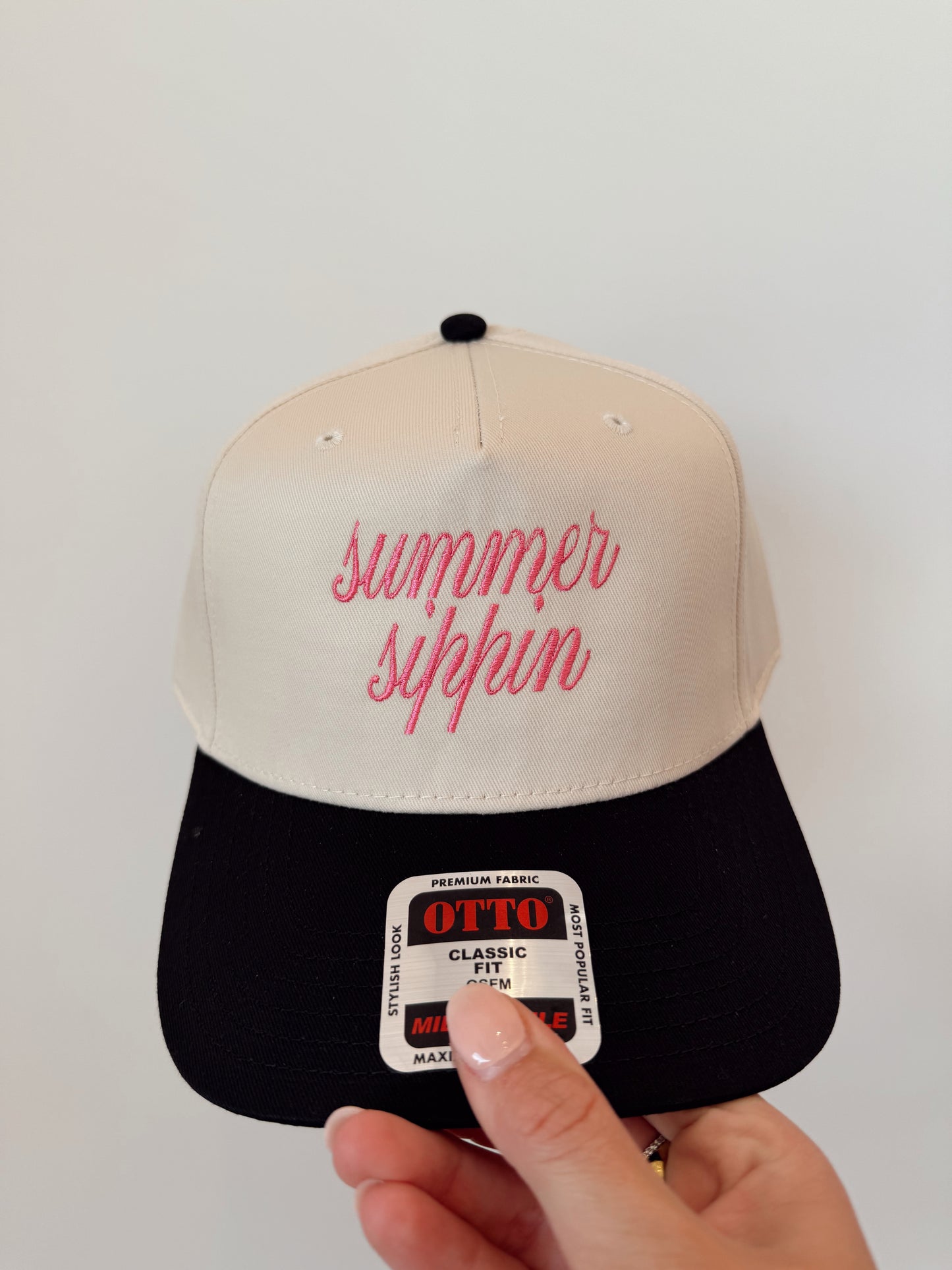 Summer Sippin 5 Panel Cap