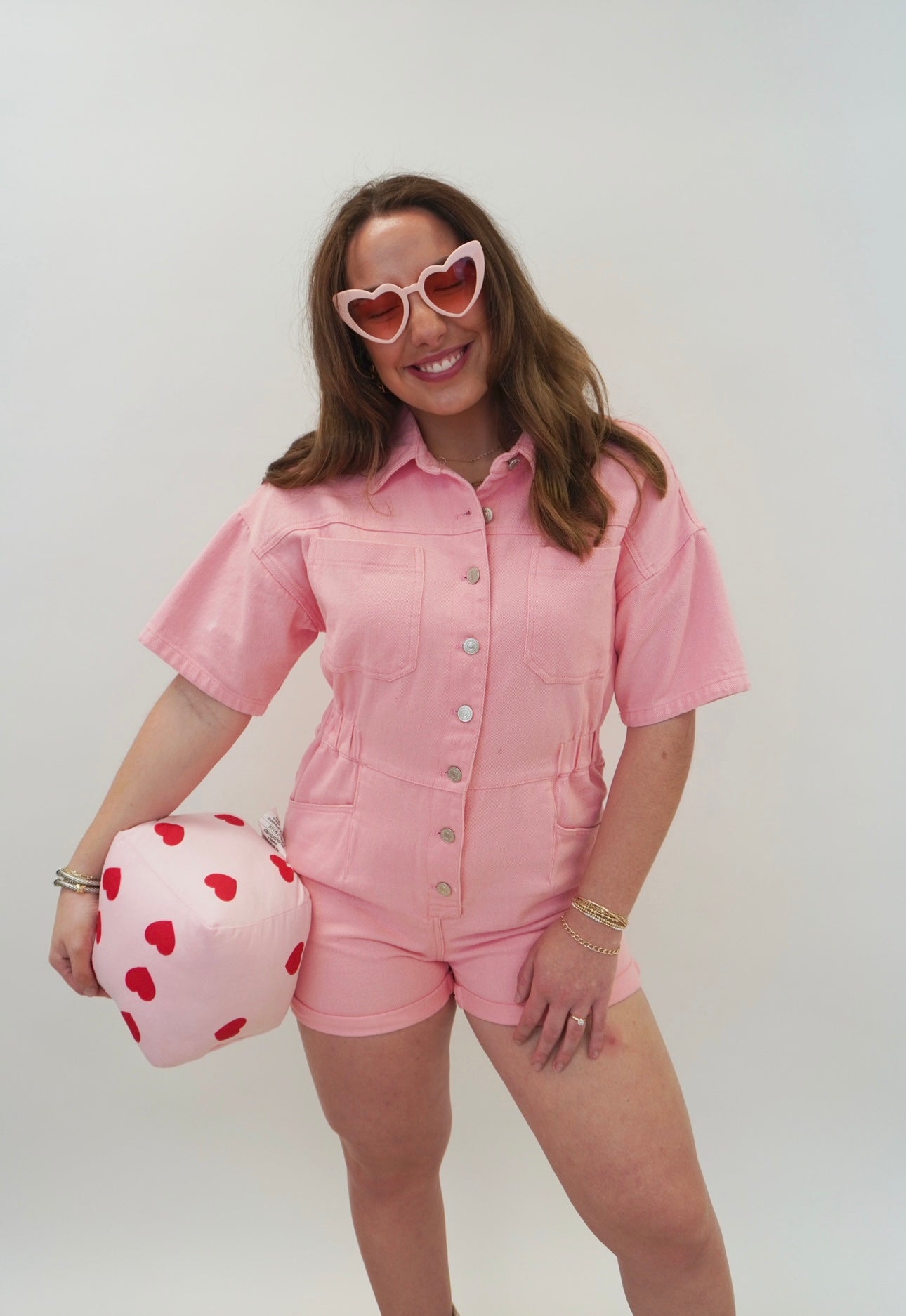 luna PINK PAPERMOON ROMPER
