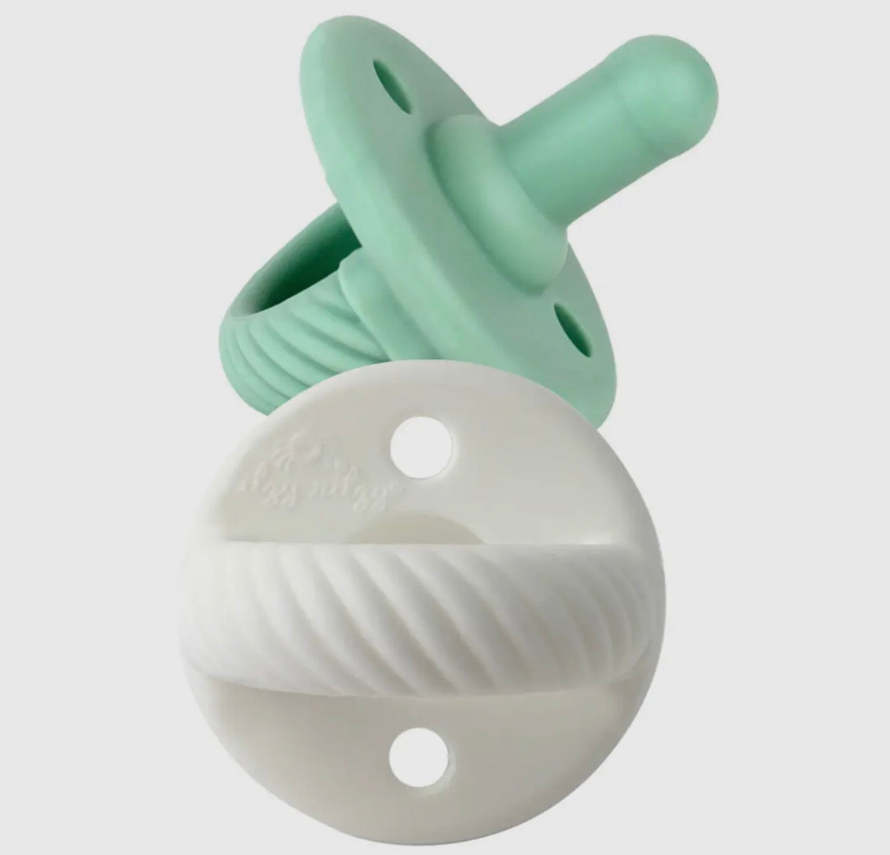Itzy soother mint/white