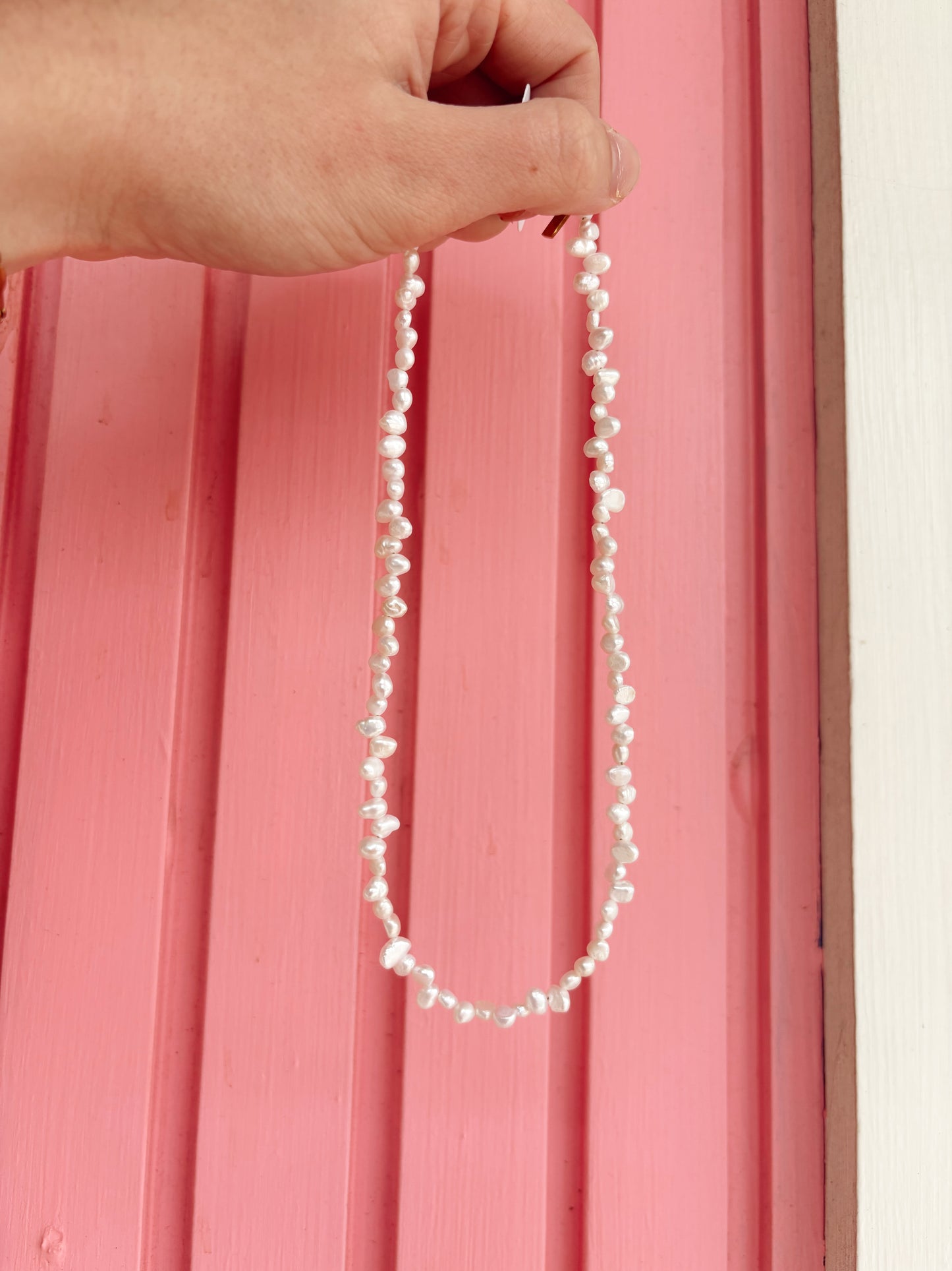 Dainty Pearl Necklace