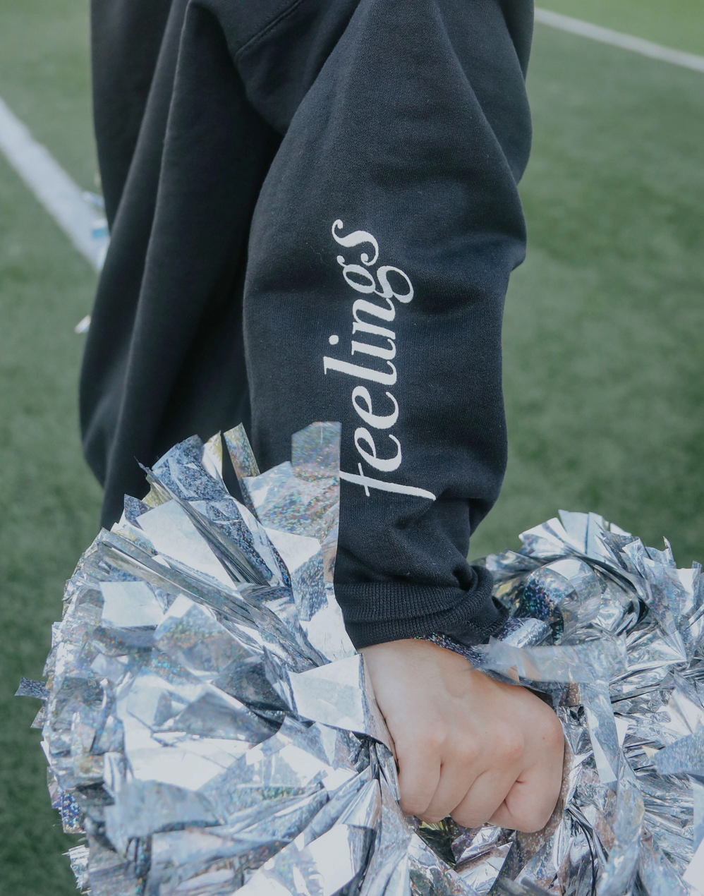 Catch Footballs Not Feelings Sweatshirt