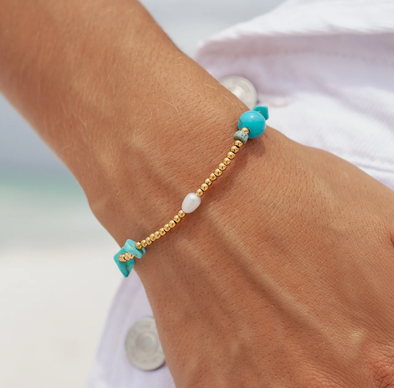 oasis stretch bracelet alco pearl