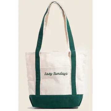 Lazy Sundays Mini Tote Bag