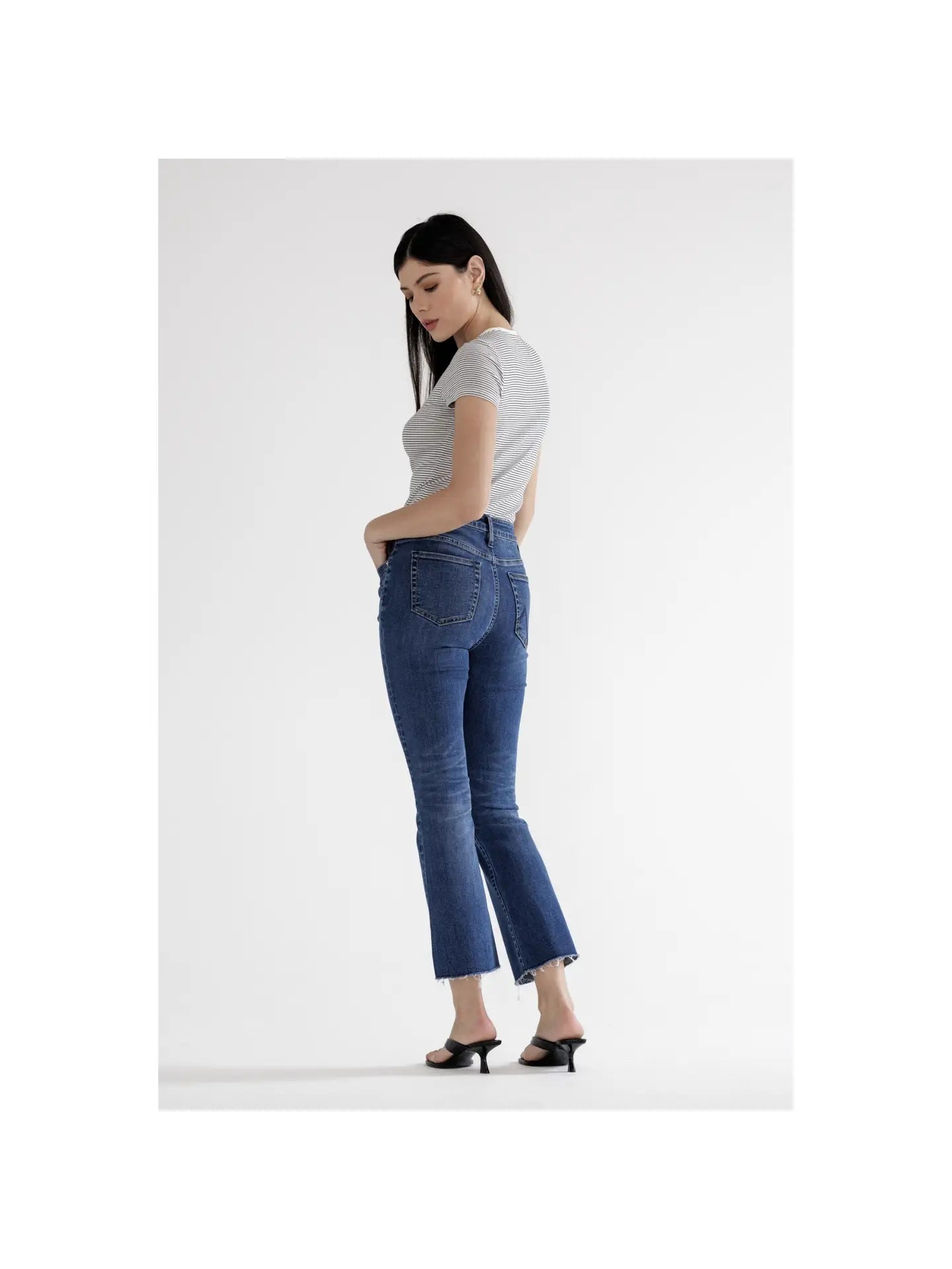 High Rise Bootcut Leg