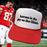 karma trucker hat