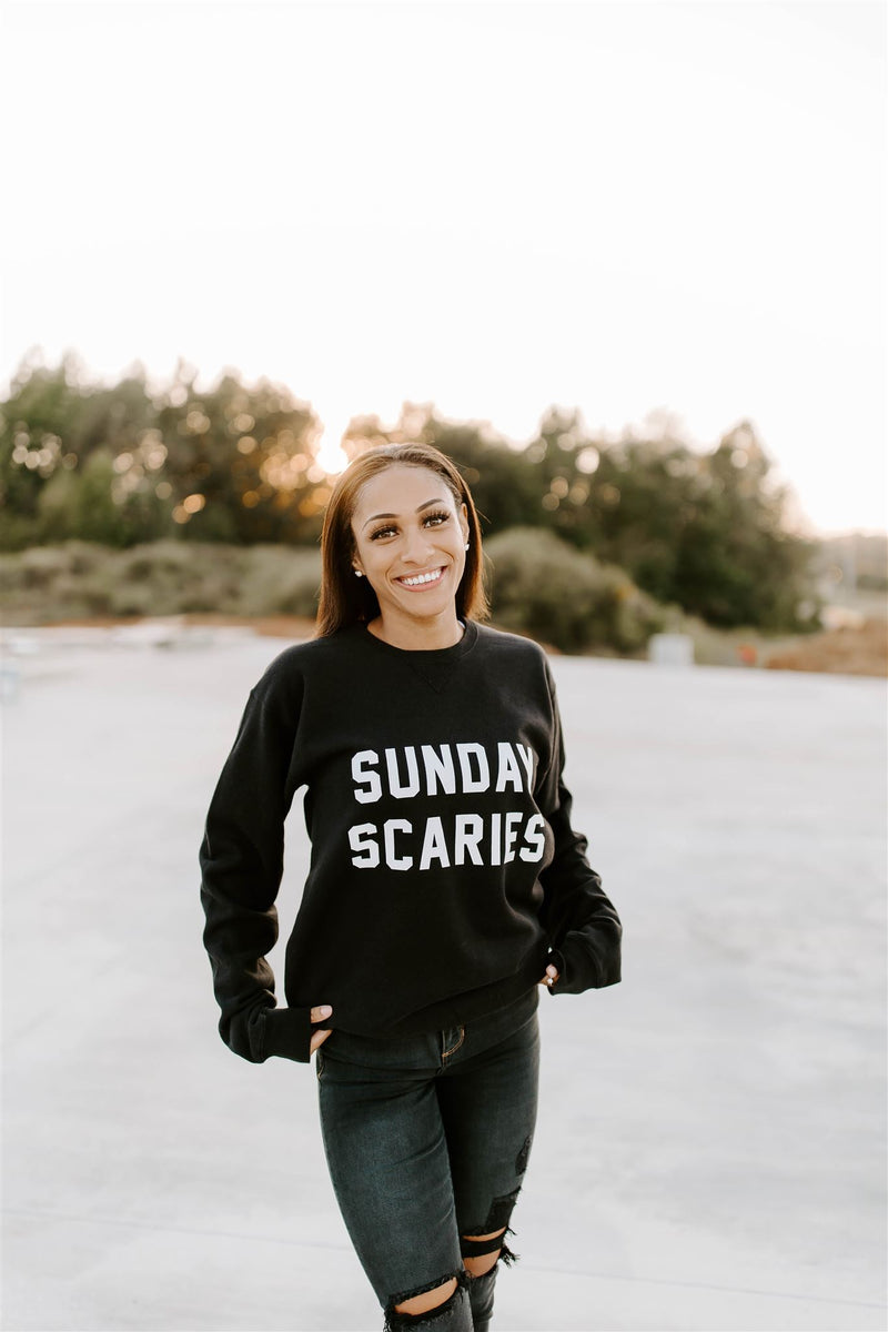 Sunday best sale scaries sweatshirt
