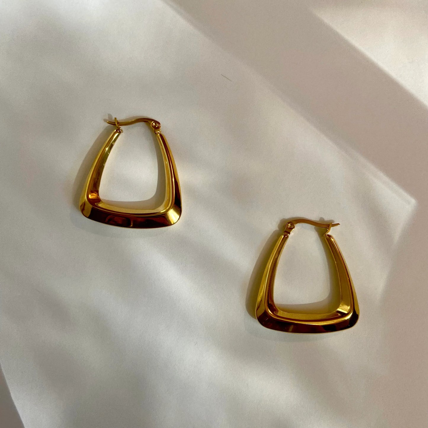 crystal beach hoop gold alco