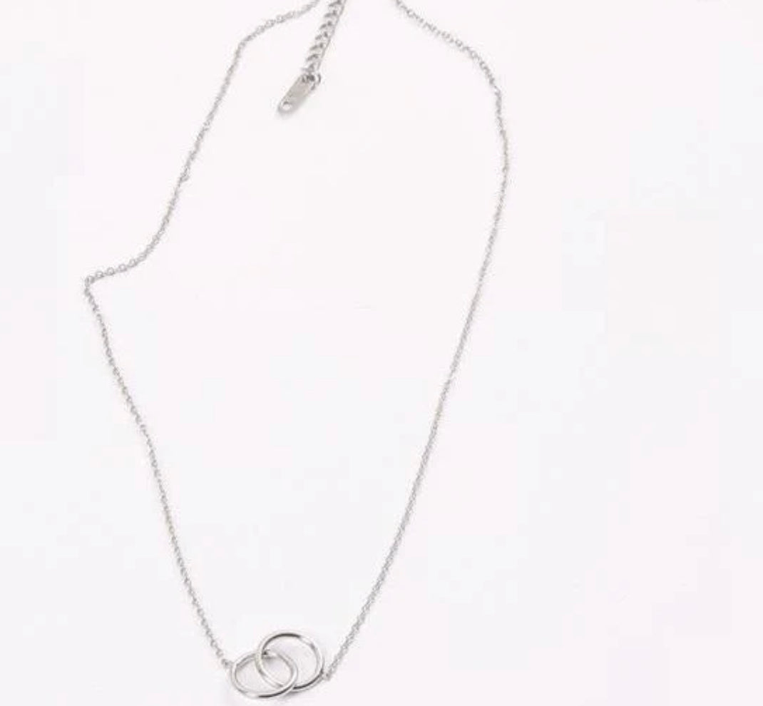 perfect timing necklace silver