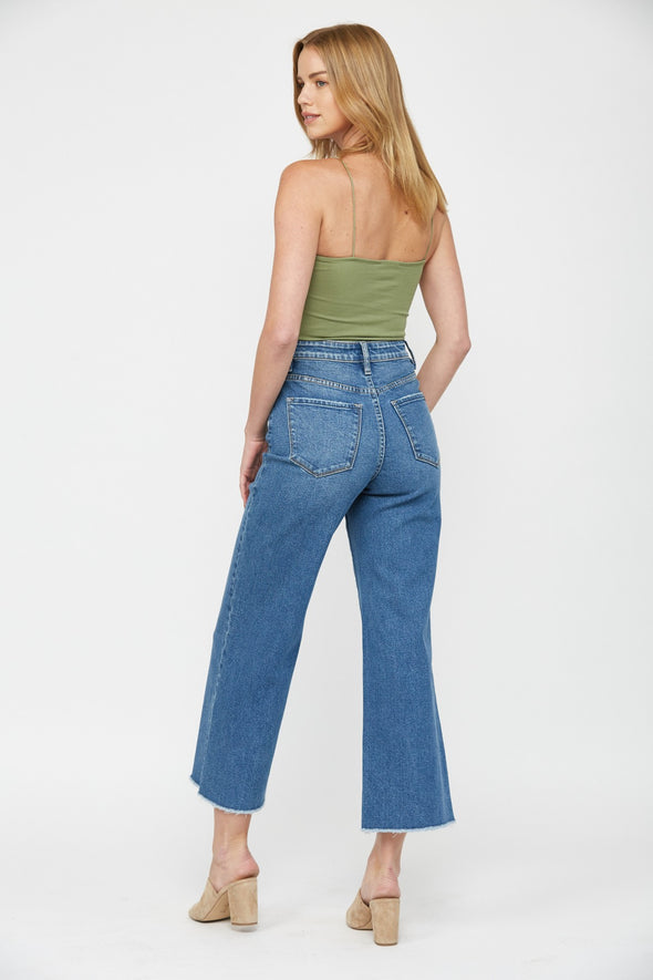 WIDE LEG CROP