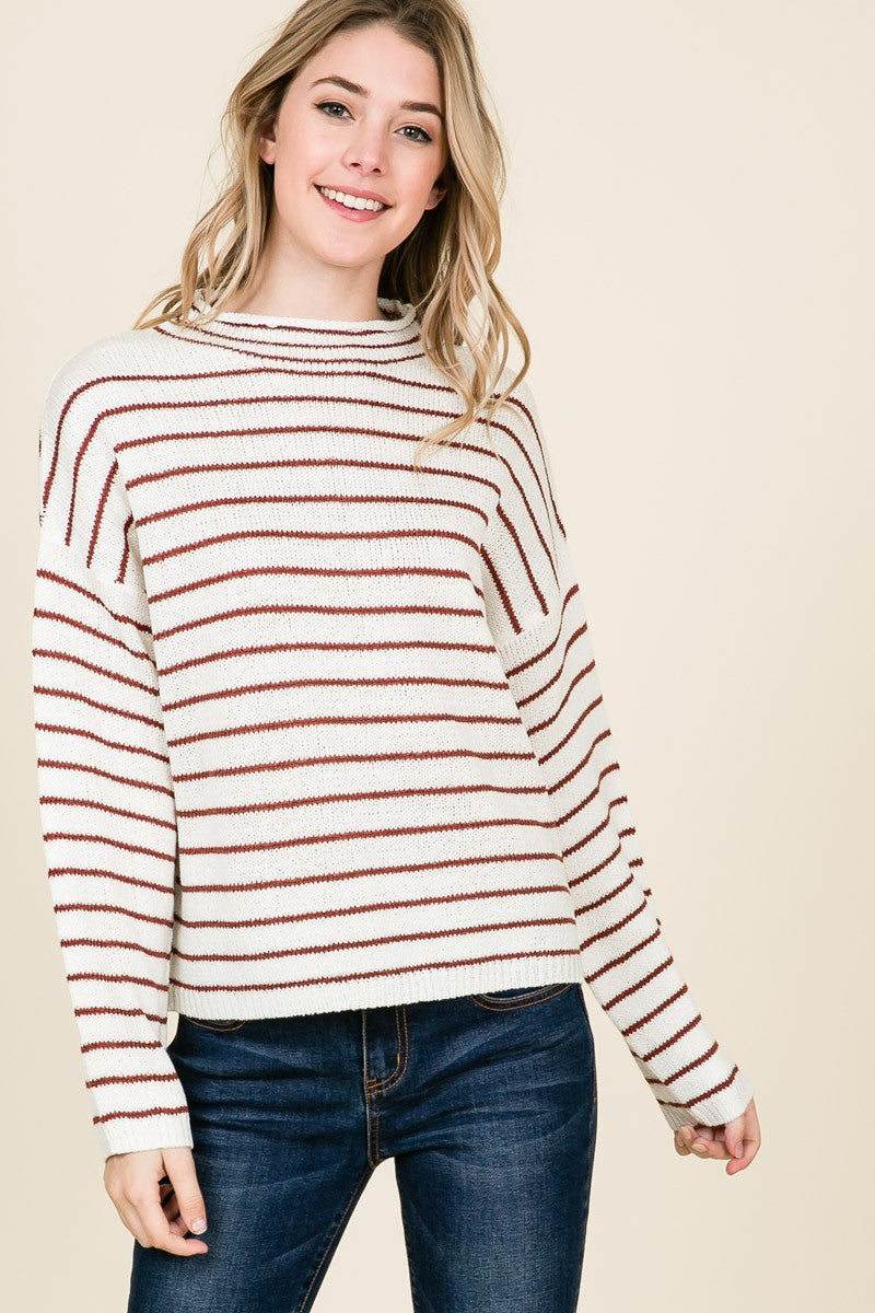 103 mock neck sweater