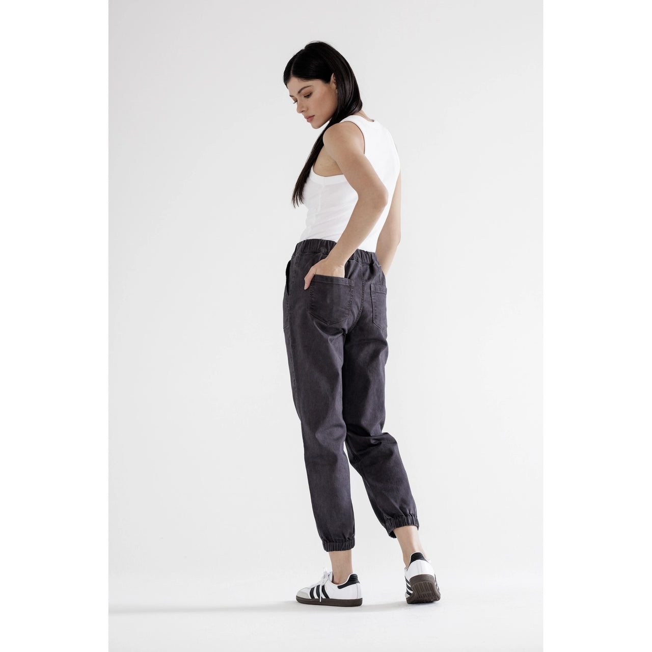 High Rise Jogger Crop