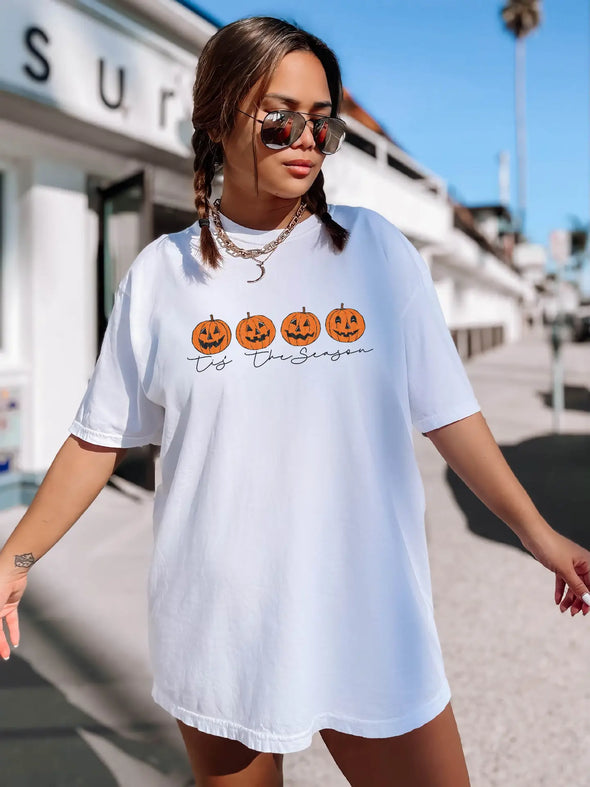 tis the season pumpkin tee