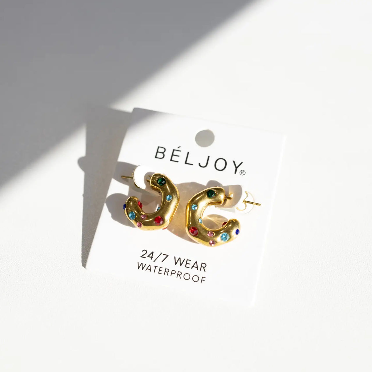 Ebby Hoop Earrings Colorful