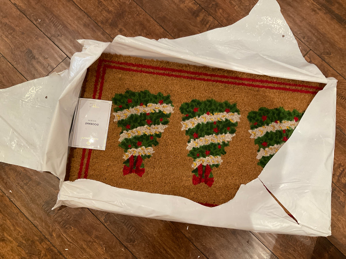 Traditional Tree Door Mat