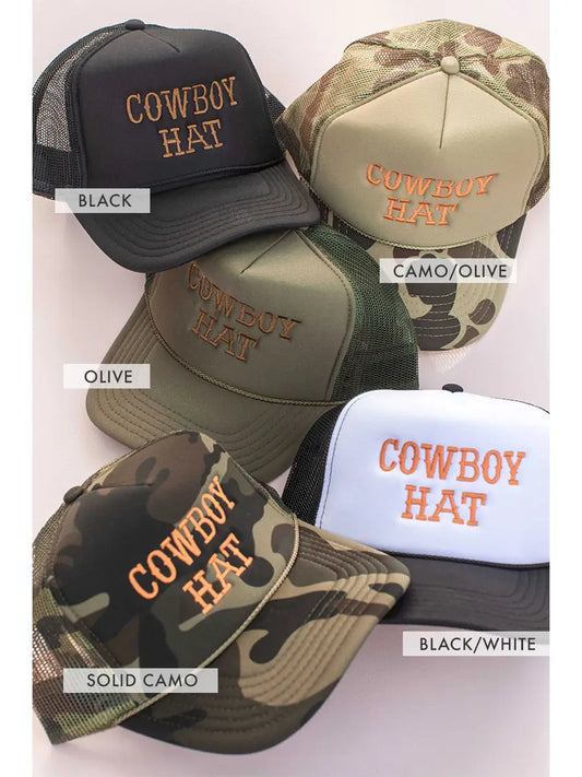 cowboy hat trucker