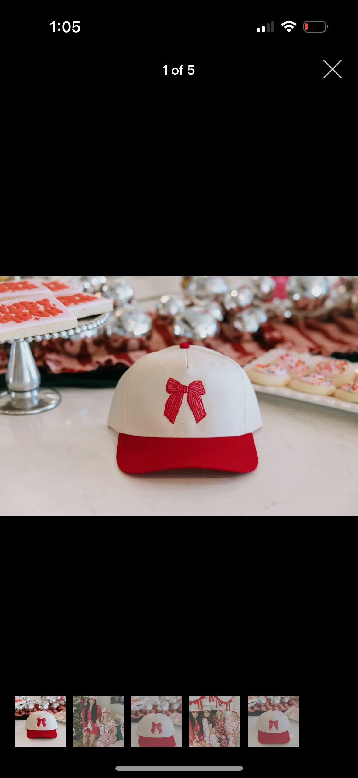 Bow holiday trucker