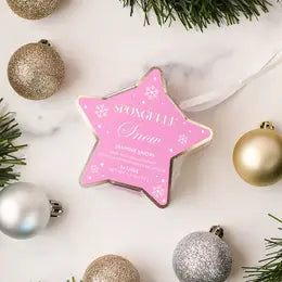 Jasmine Snow Holiday Star Body Buffer Spongelle