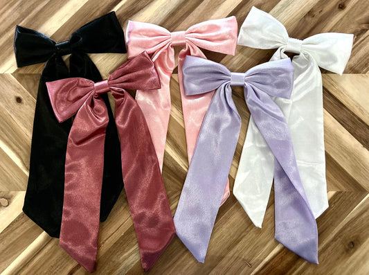 satin bow