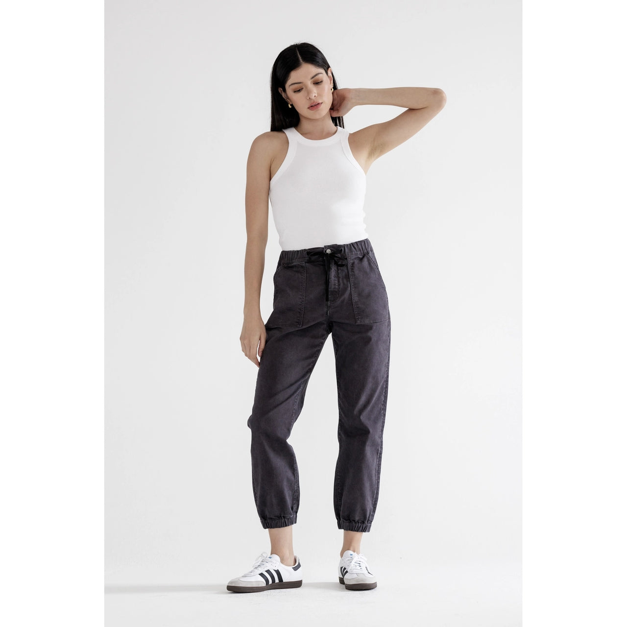 High Rise Jogger Crop