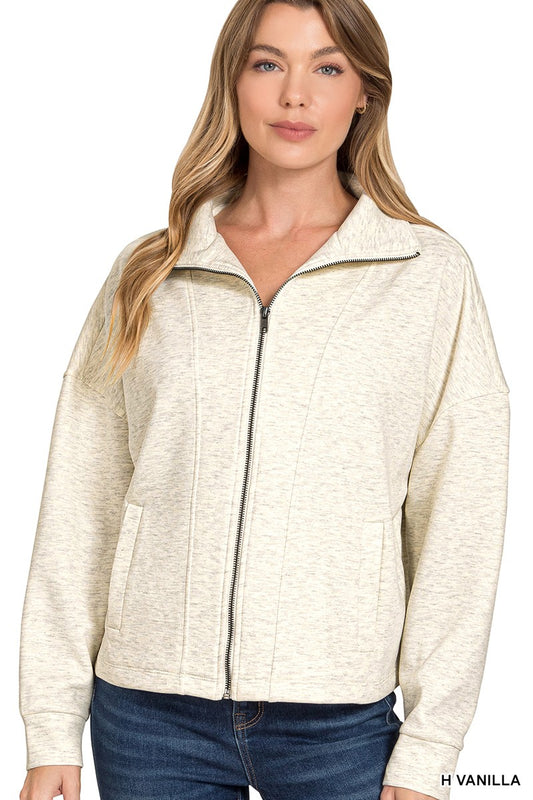 Scuba Full Zip Jacket H VANILLA