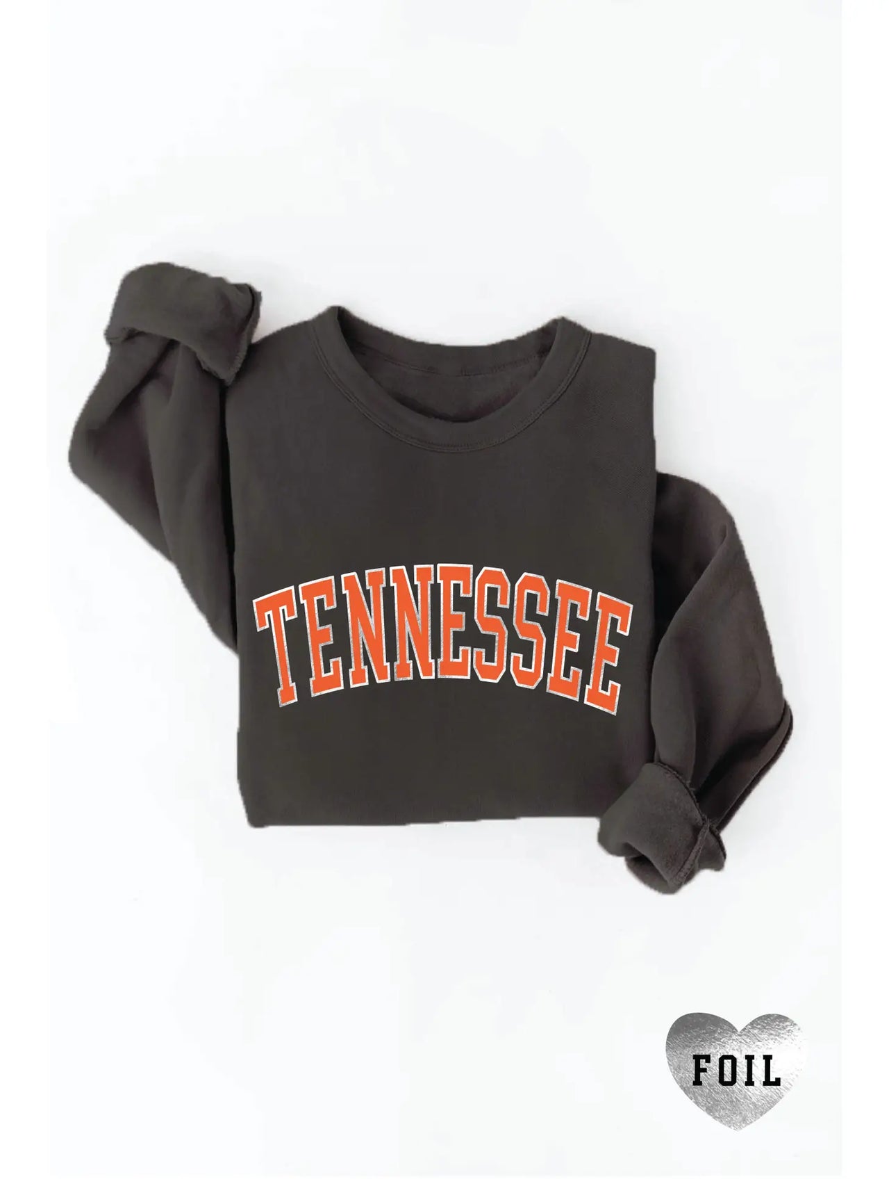 tennessee foil sweatshirt s-3xl