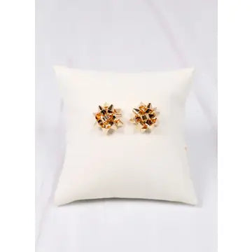Bow Topper Earring Gold