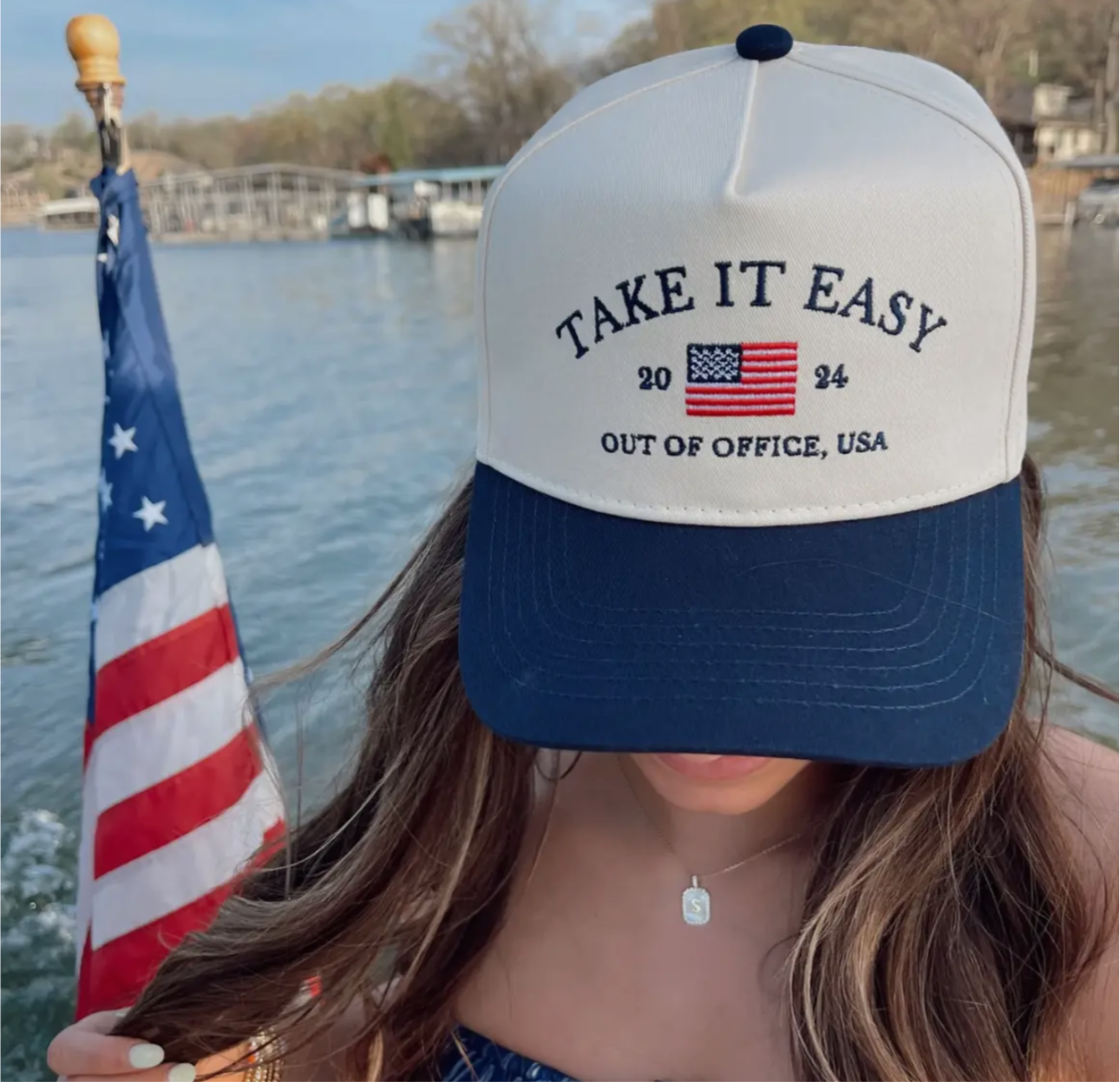 Take it easy vintage trucker