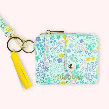 COLORFUL WALLET KEYCHAIN  Mint Garden