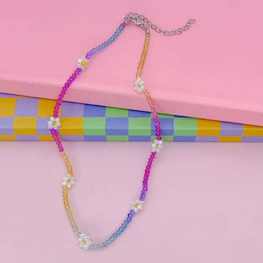 Daisy glow necklace