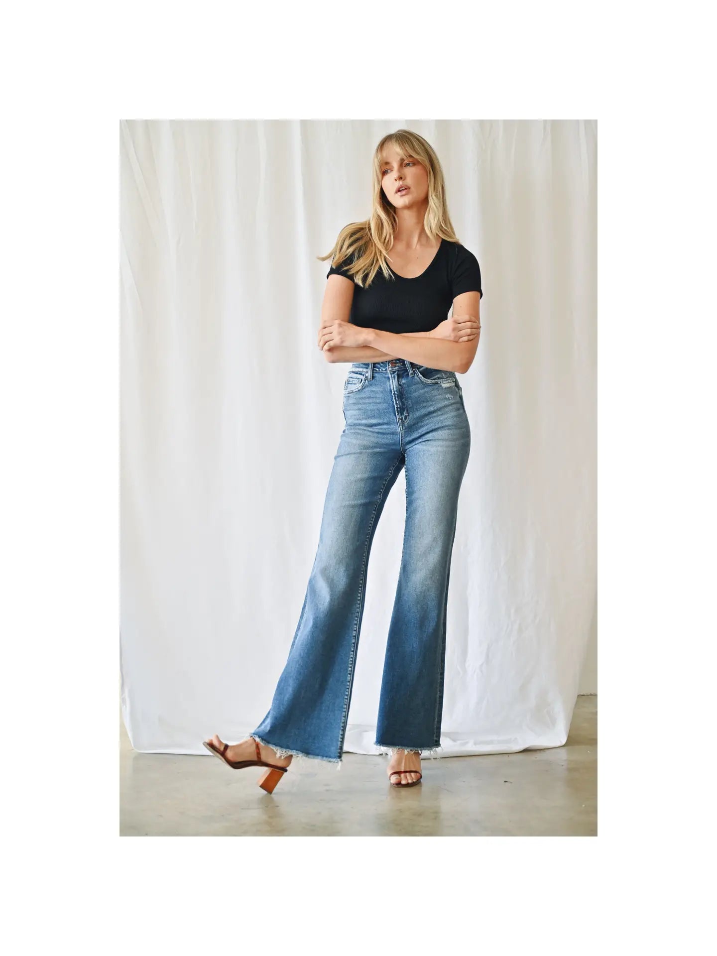 Super High Rise Vintage Flare