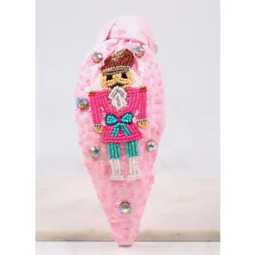 Nutcracker Sequin Headband Pink